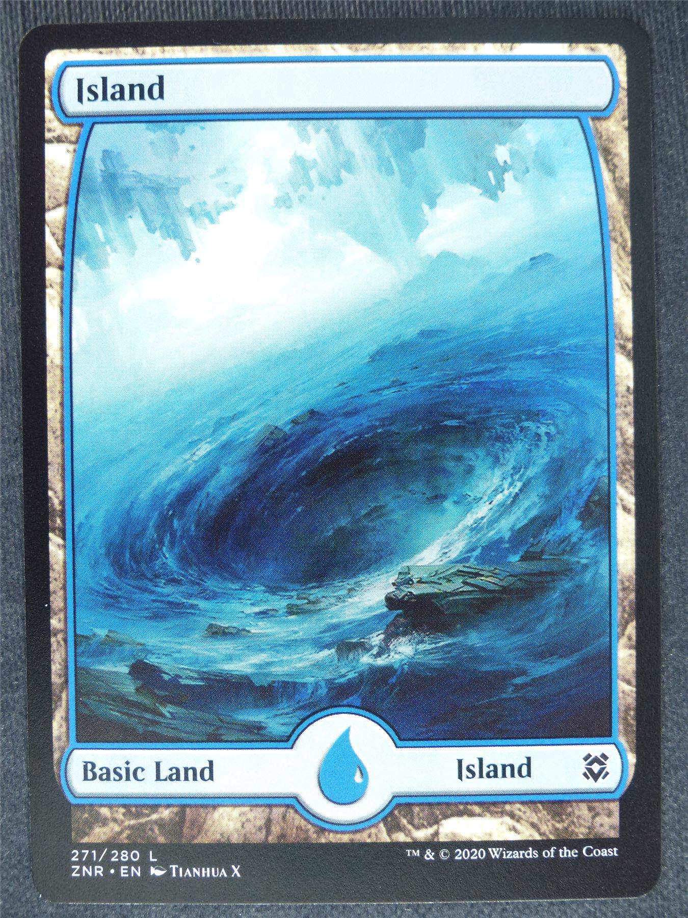 Island 271/280 Full art - Mtg Magic Cards #AB