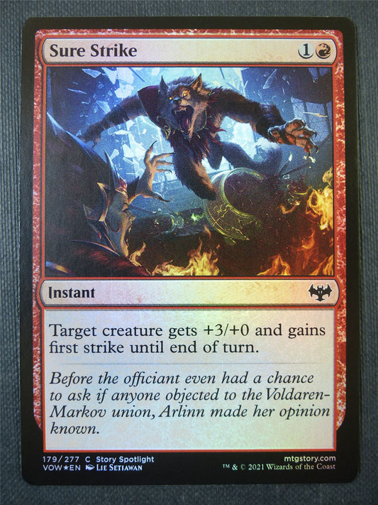 Sure Strike Foil - Mtg Card #99R