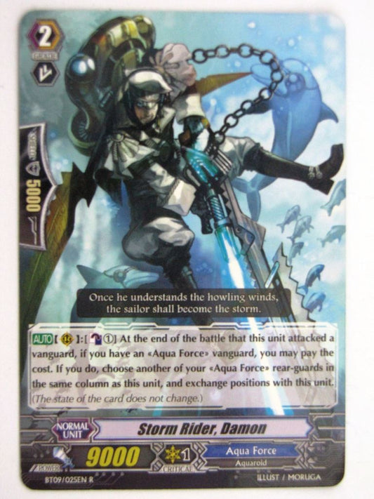 Vanguard Cards: STORM RIDER, DAMON BT09 R # 32F62