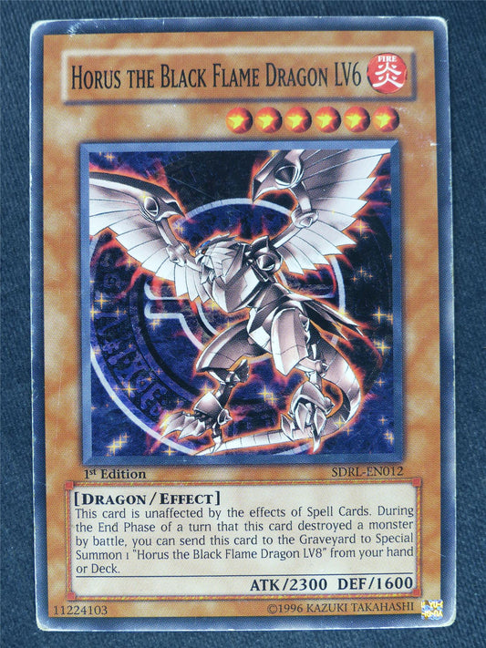 Horus the Black Flame Dragon LV6 played - 1st ed - Yugioh Cards #21