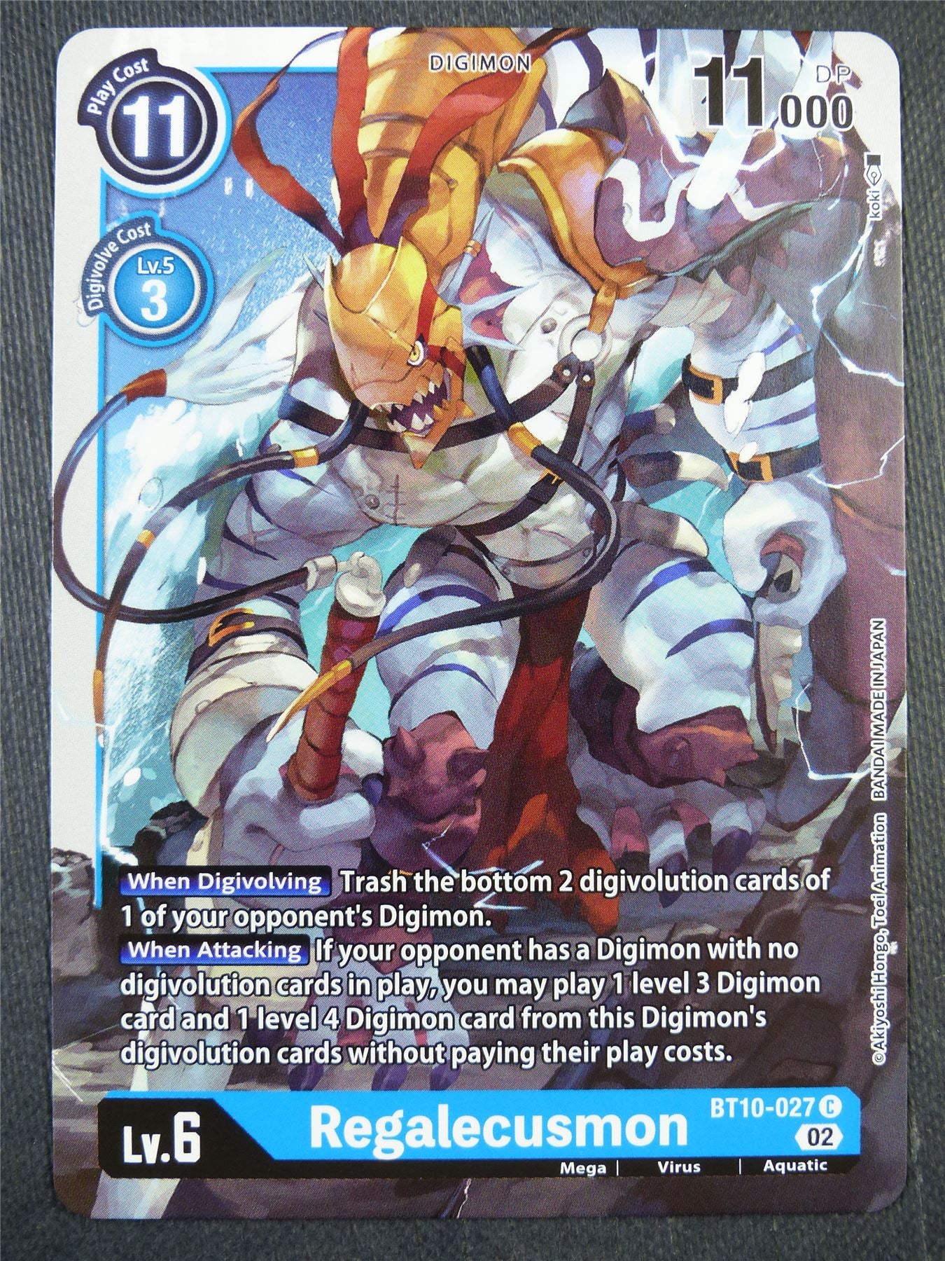 Regalecusmon BT10-027 - Xros Encounter - Digimon Card #98J