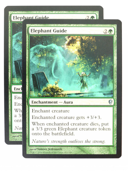 Mtg - Conspiracy - 2x Elephant Guide