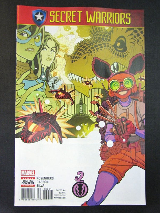 Marvel Comics: SECRET WARRIORS #2 JLY 2017 # 30G31
