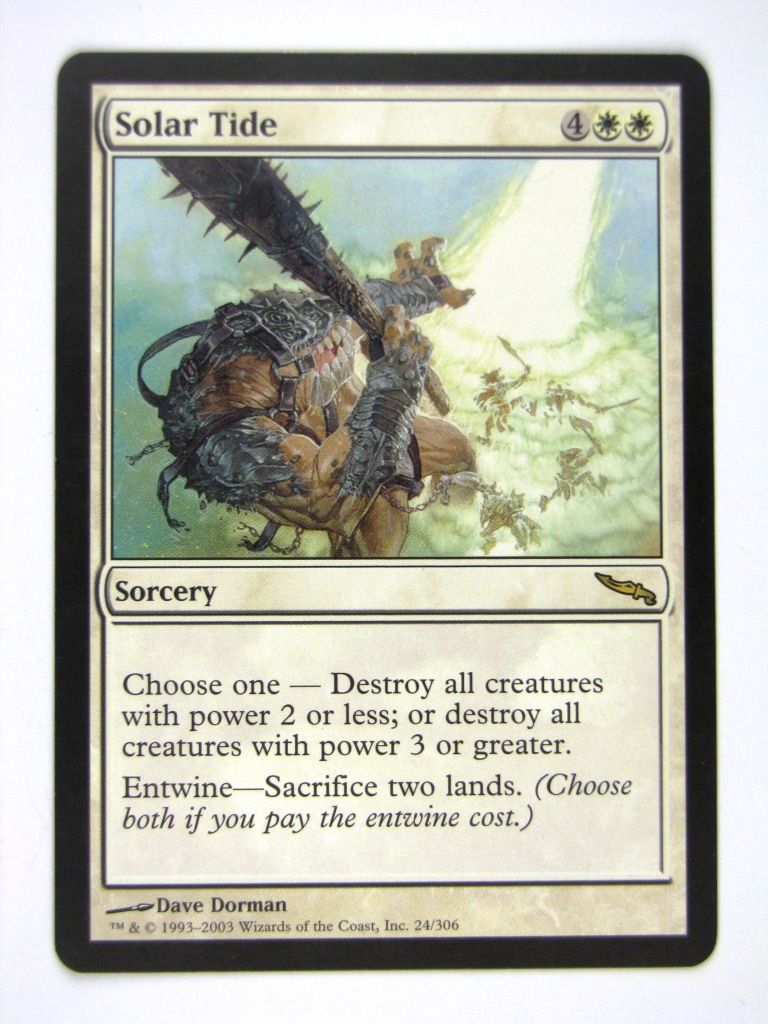 MTG played Cards: SOLAR TIDE # 13D49