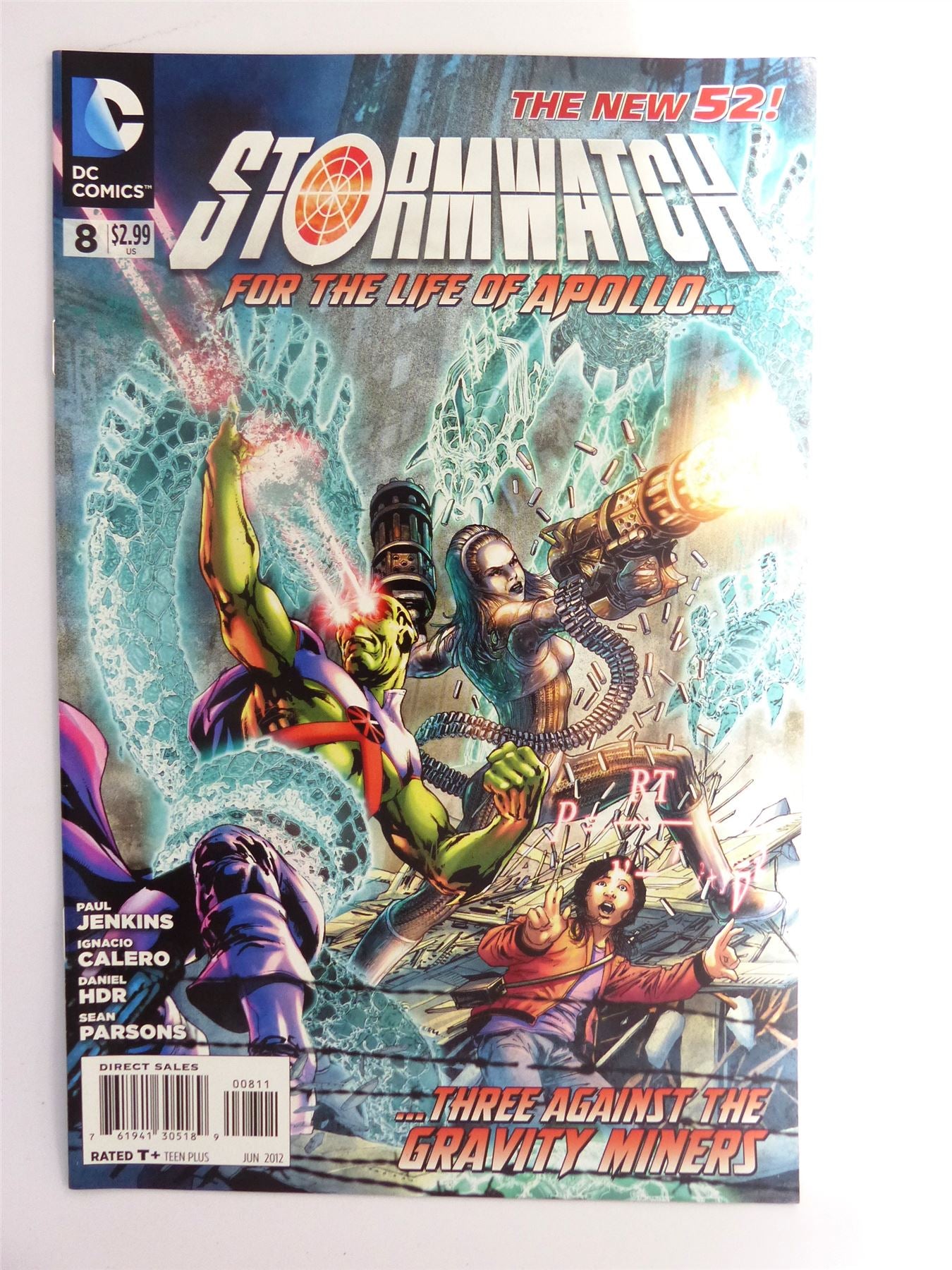 StormWatch #8 - DC - Comic # 2B80