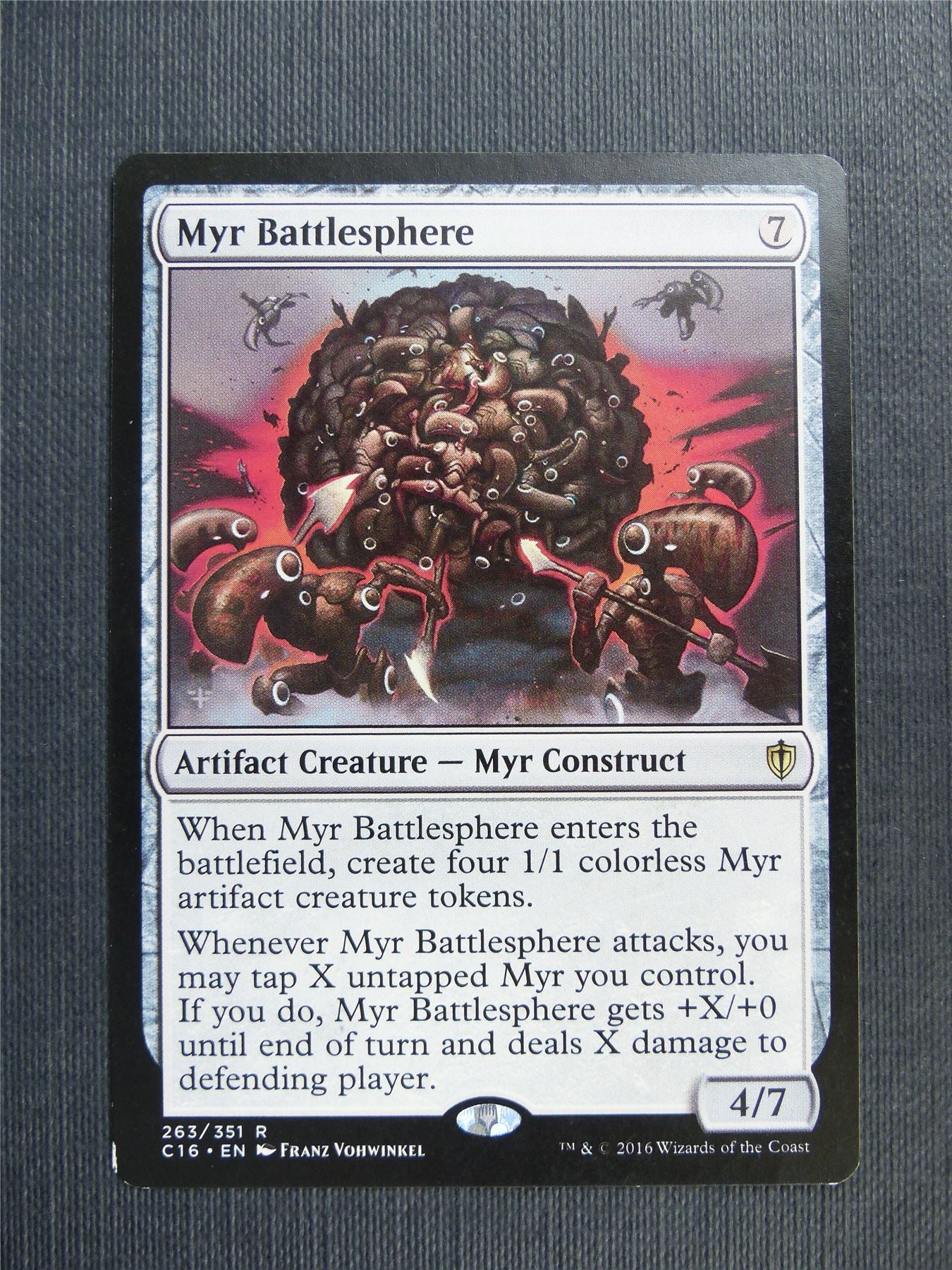 Myr Battlesphere - Mtg Magic Cards #4EU