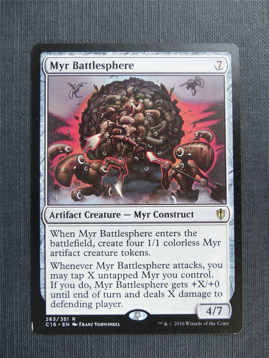 Myr Battlesphere - Mtg Magic Cards #4EU