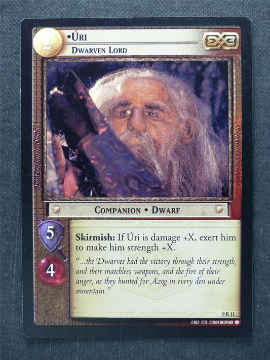 Uri 9 R 11 Foil - LotR Cards #IS