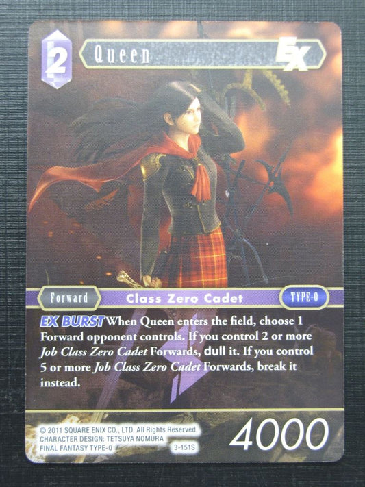 Final Fantasy Cards: QUEEN 3-151S # 1I39