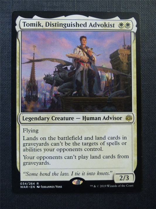 Tomik Distinguished Advokist - Mtg Magic Cards #18H
