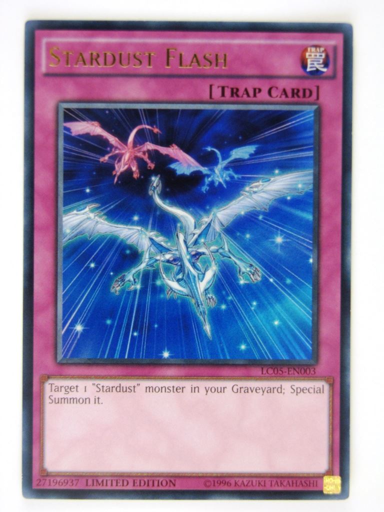 Yugioh Cards: STARDUST FLASH LC05 ULTRA RARE # 18D24