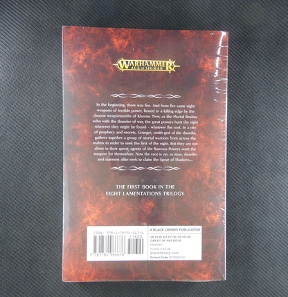 Eight Lamentations - Spear Of Shadows - Josh Reynolds - Warhammer Novel Softback #10S