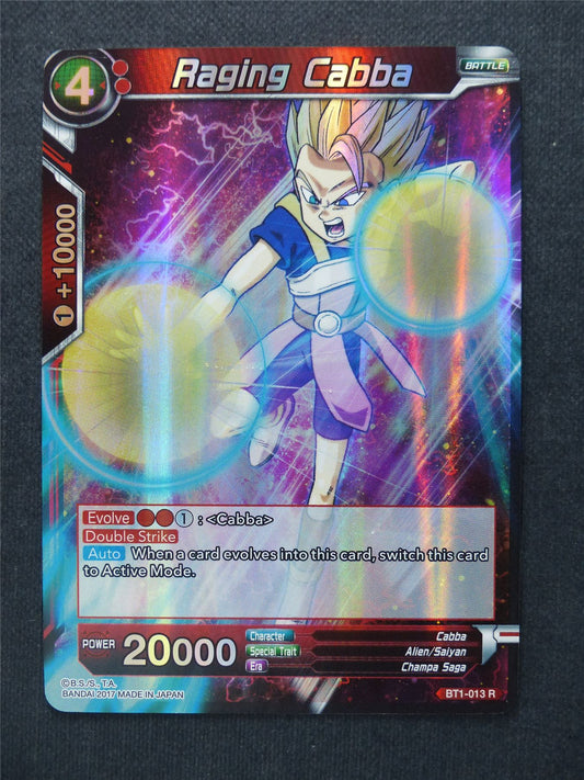Raging Cabba - Dragon Ball Super Cards #2S