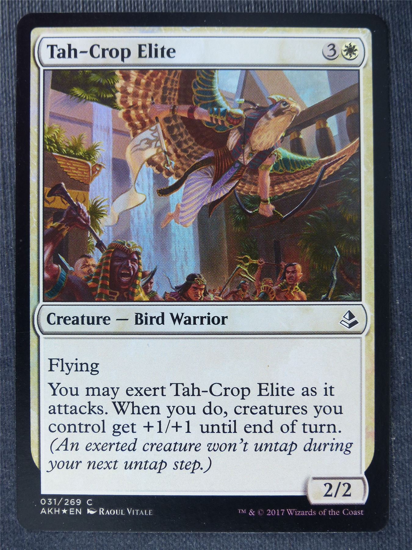 Tah-Crop Elite Foil - Mtg Magic Cards #1AZ