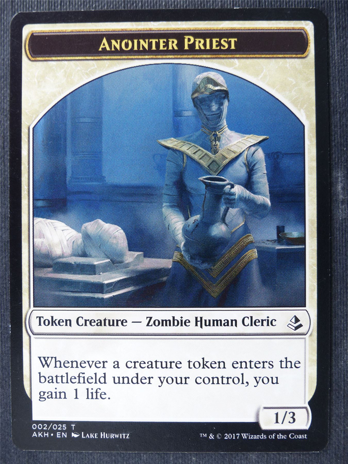 Anointer Priest Token - Mtg Card #3ZP