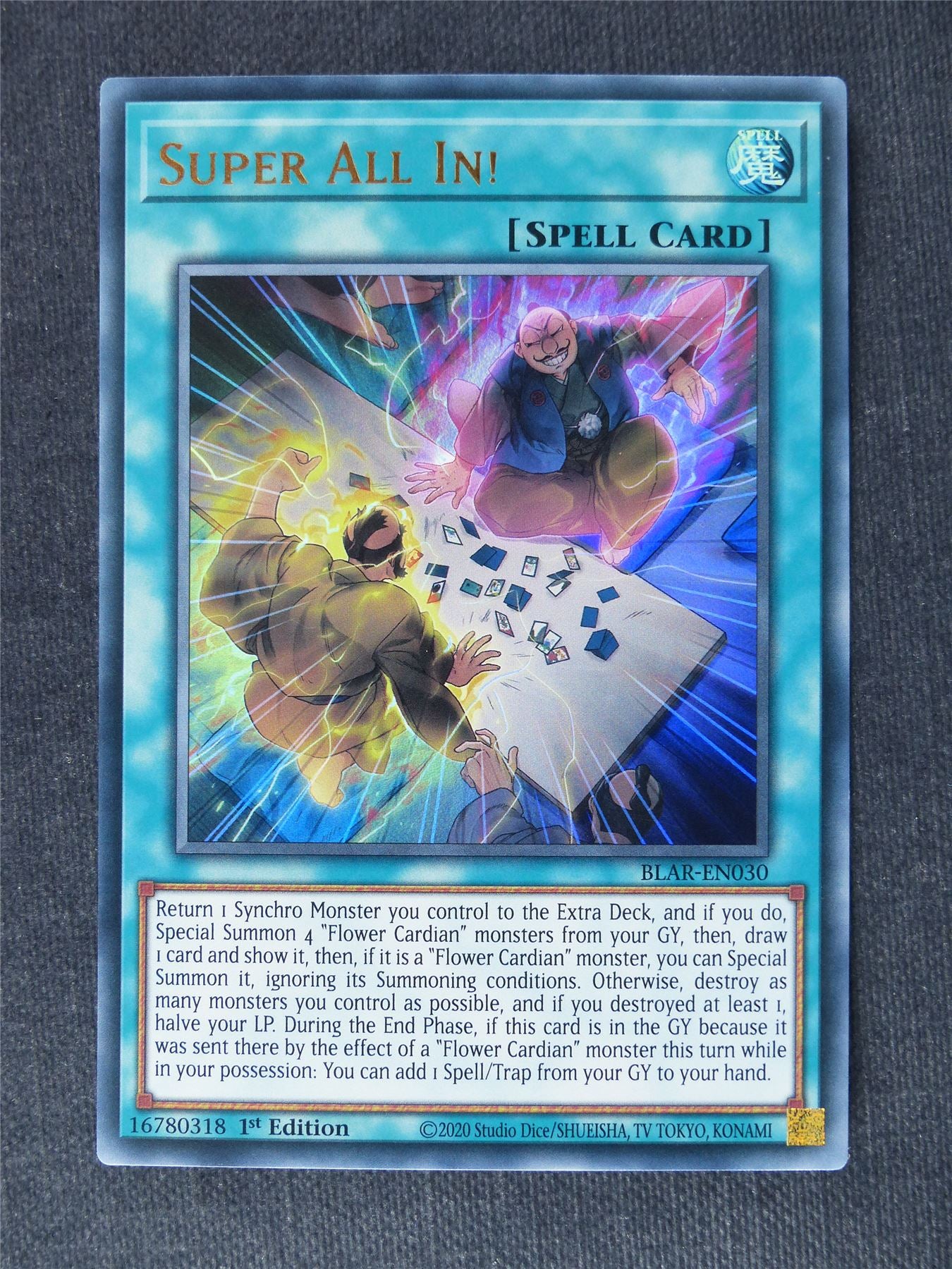 Super All In! BLAR Ultra Rare - 1st ed - Yugioh Cards #RT