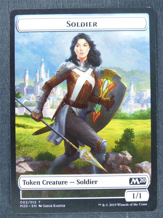 Soldier Token - Mtg Magic Cards #F7