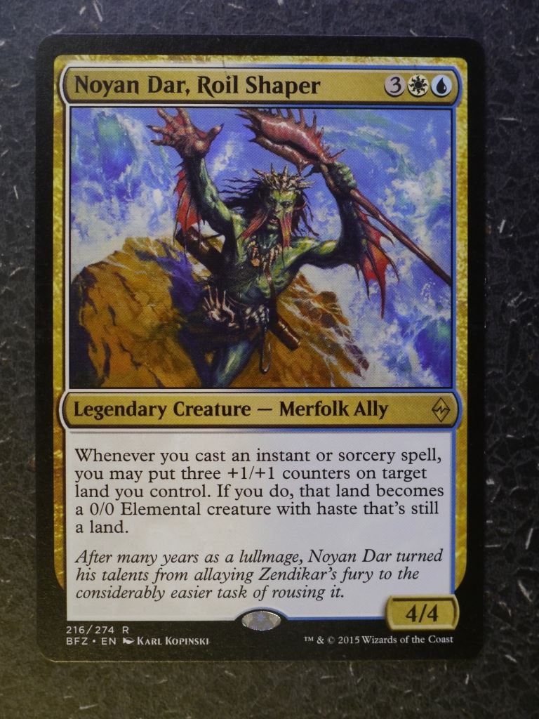 MTG Magic Cards: NOYAN DAR, ROIL SHAPER # 7J46