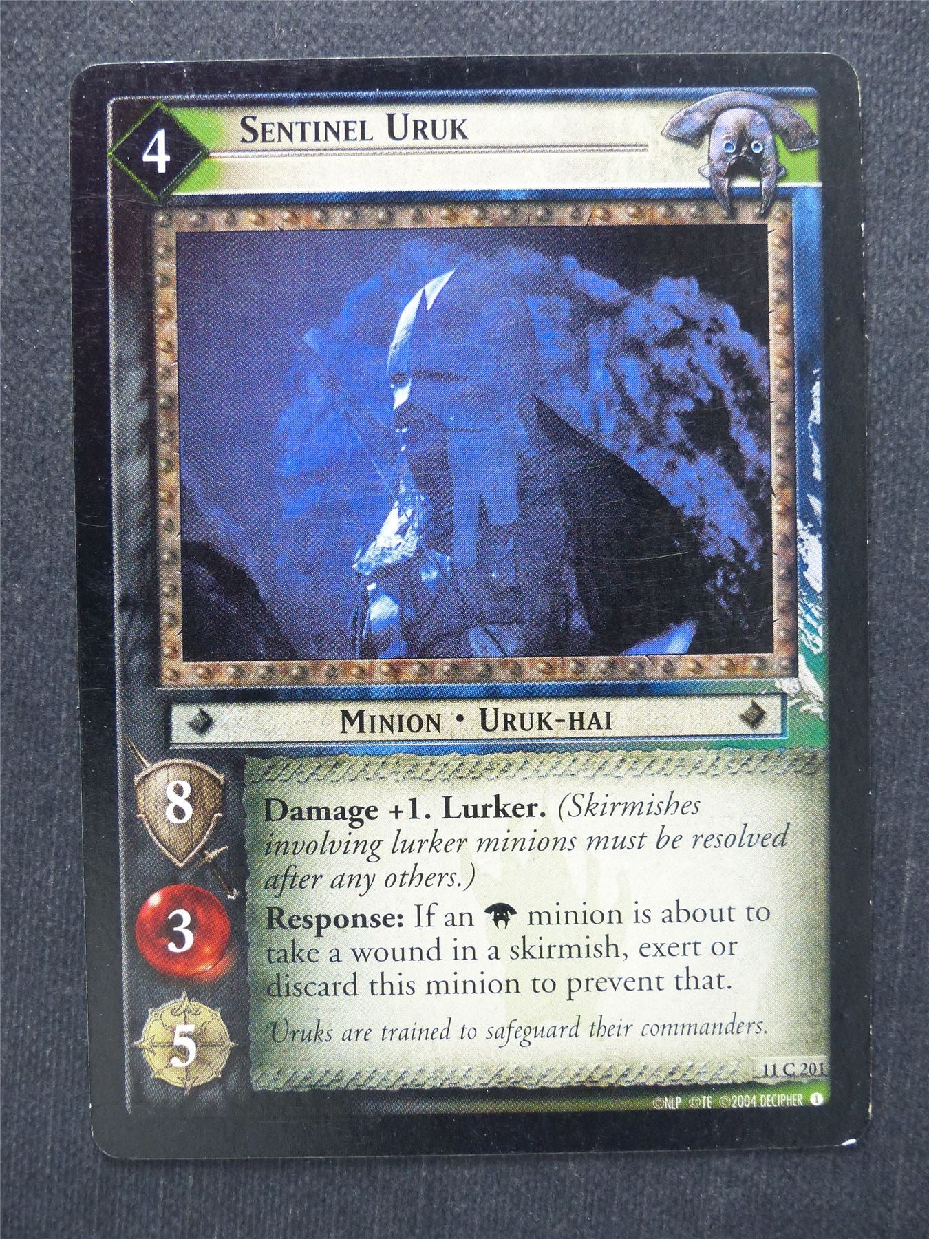 Sentinel Uruk 11 C 201 - LotR Cards #MR