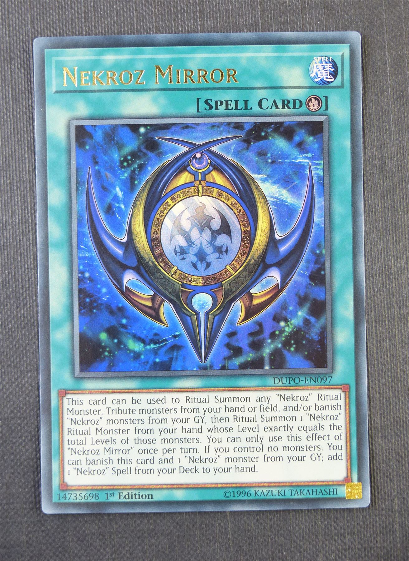 Necrox Mirror DUPO - Ultra Rare - Yugioh Card #7D6