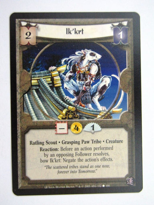 Vintage L5R Cards: IK'KRT # 27G96