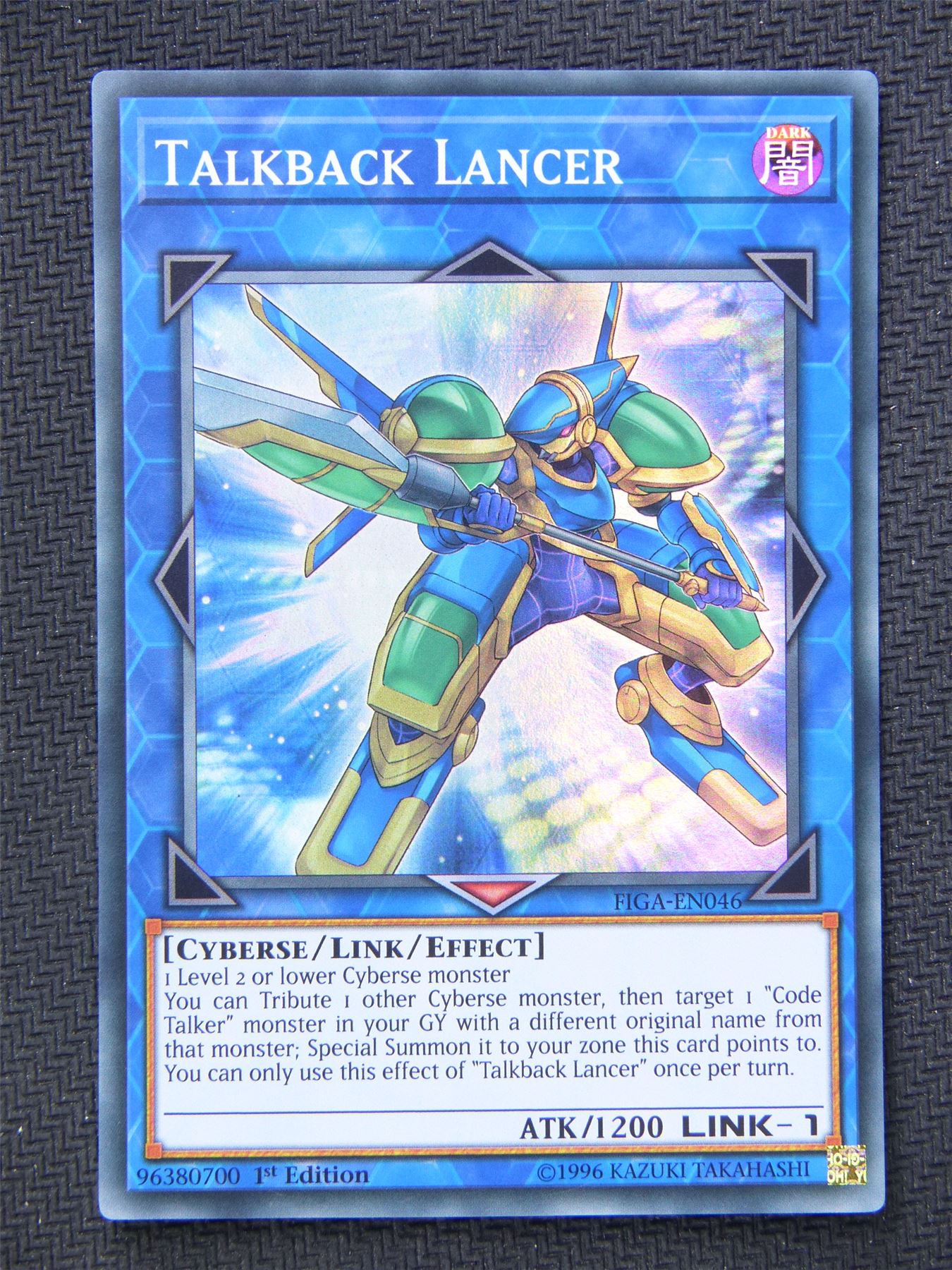 Talkback Lancer FIGA - Super Rare - Yugioh Card #5O1