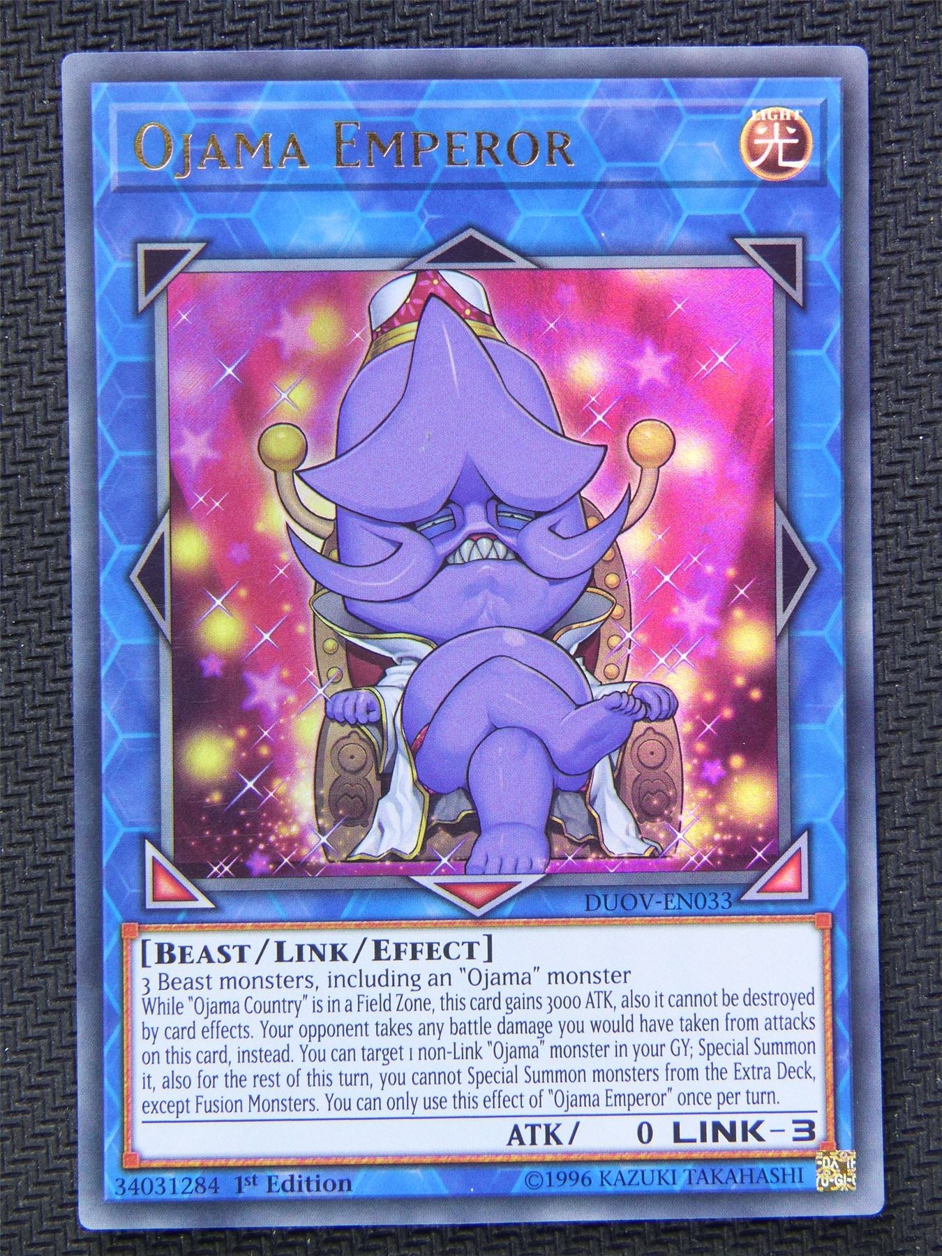 Ojama Emperor DUOV - Ultra Rare - Yugioh Card #5T3