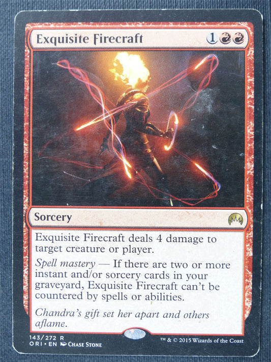 Exquisite Firecraft played - Mtg Magic Cards #2PP
