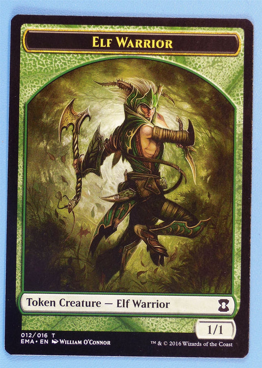 Elf Warrior - Token - Mtg Card # 2J31