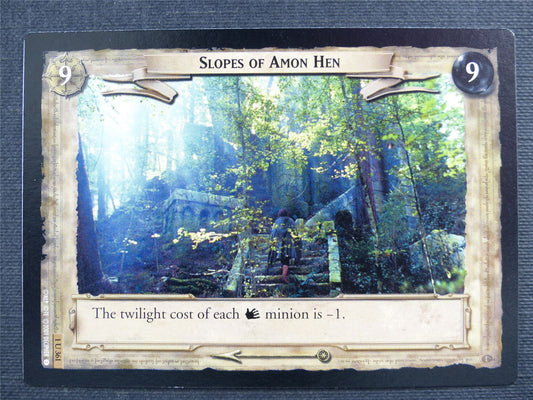 Slopes of Amon Hen 1 U 361 - LotR Cards #2X0