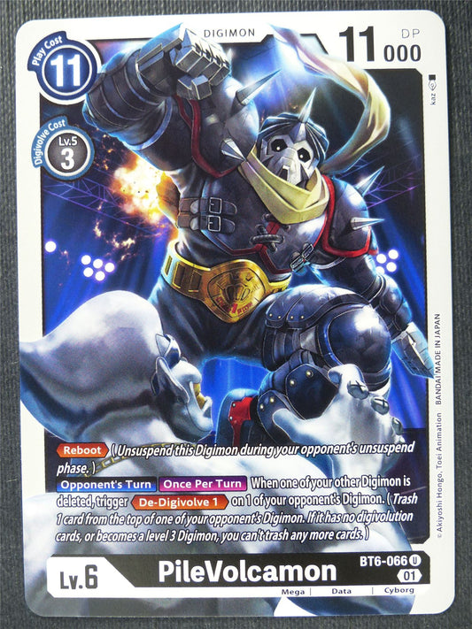 PileVolcamon BT6-066 U - Digimon Card #4JB