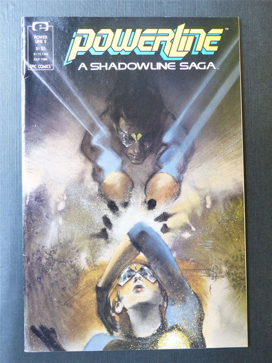 POWERLINE: A Shadowline Saga #2 - Epic Comics #20A