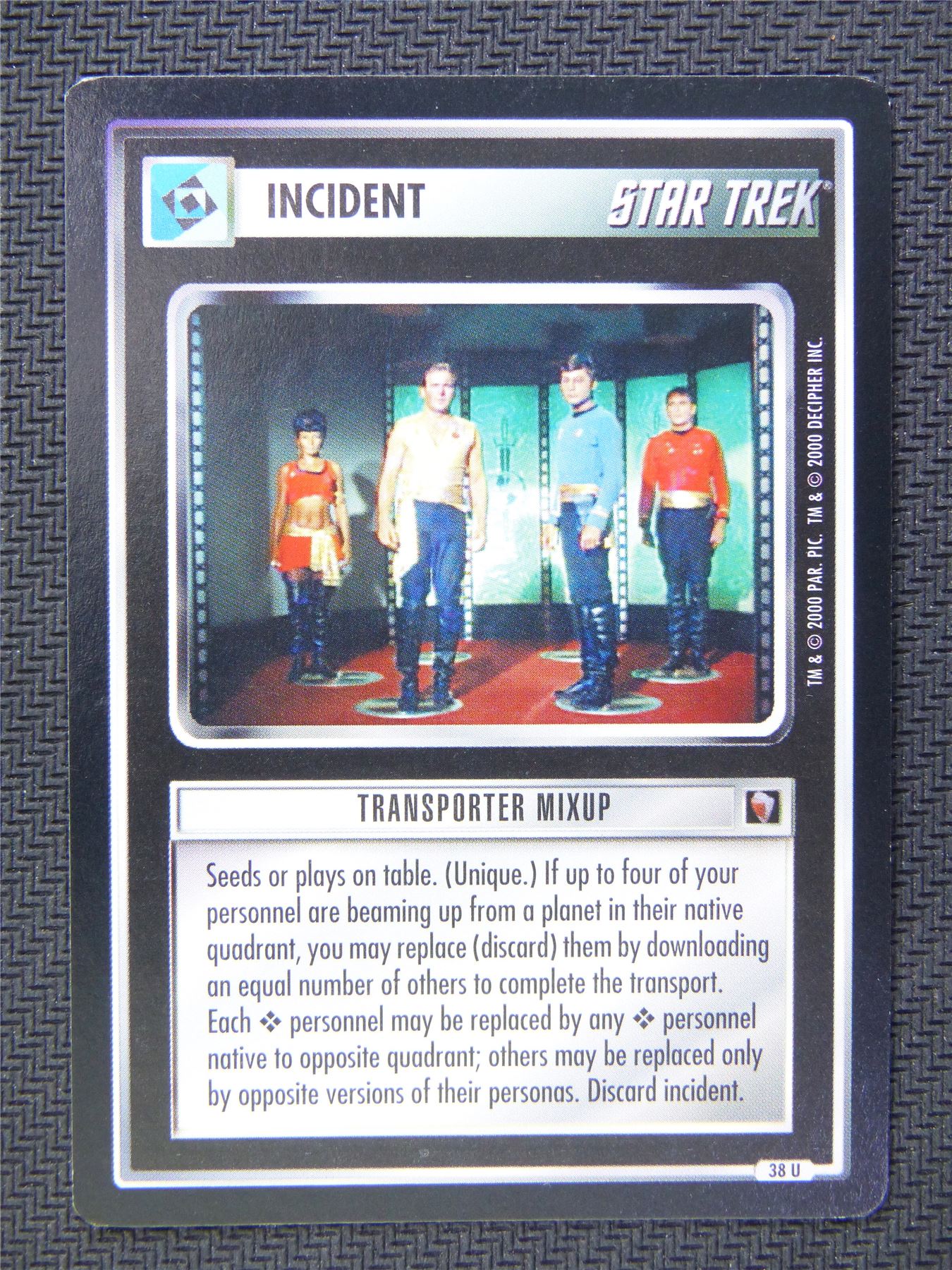 Incident Transporter Mixup - Star Trek CCG #59L