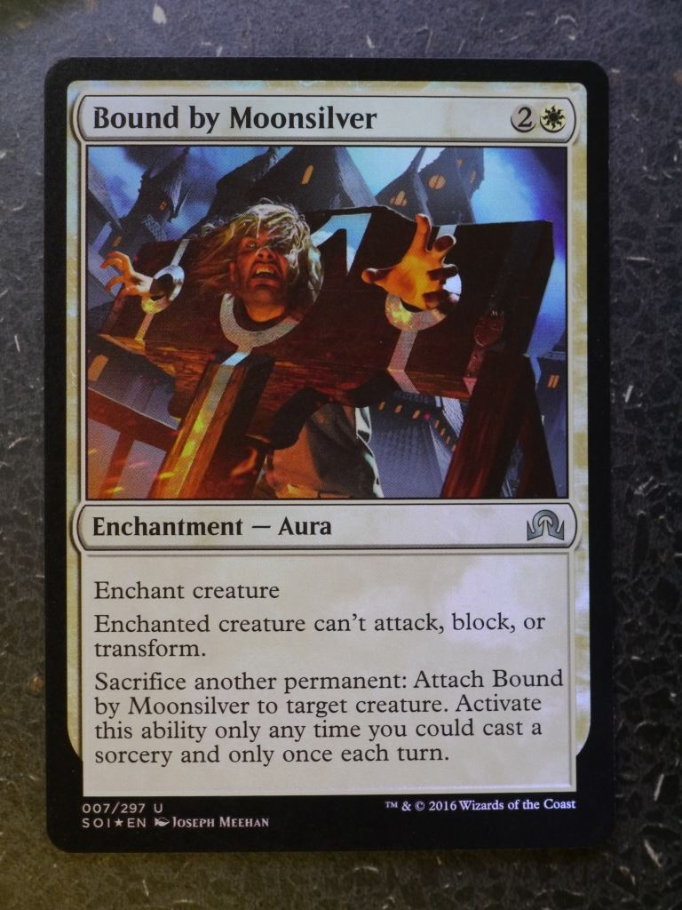 MTG Magic Cards: BOUND BY MOONSILVER  FOIL # 4I80