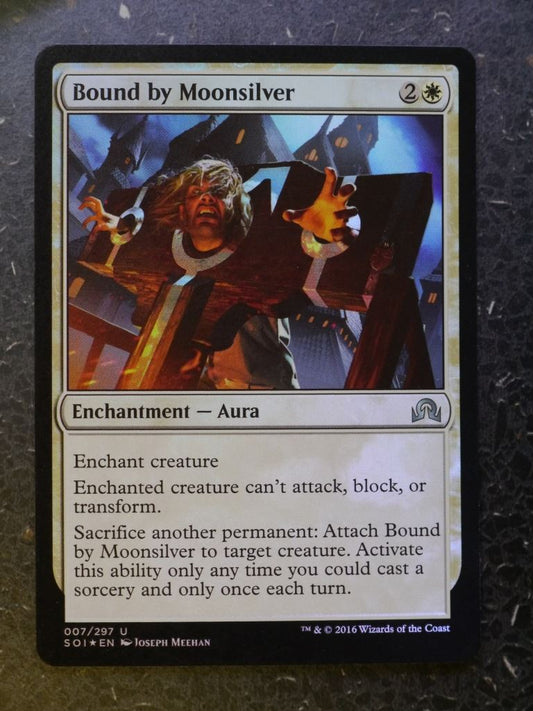 MTG Magic Cards: BOUND BY MOONSILVER  FOIL # 4I80