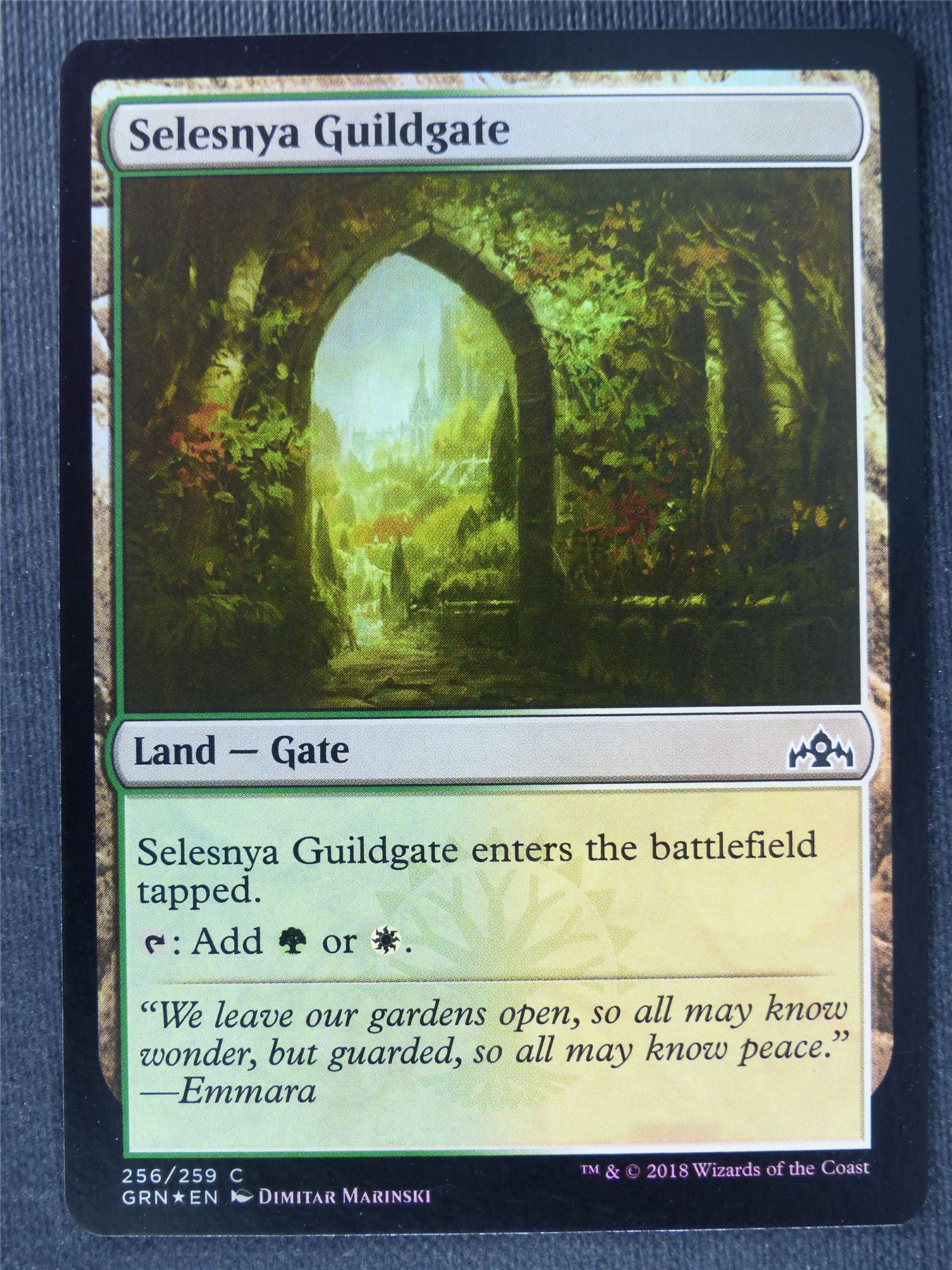 Selesnya Guildgate Foil - Mtg Magic Cards #1BG