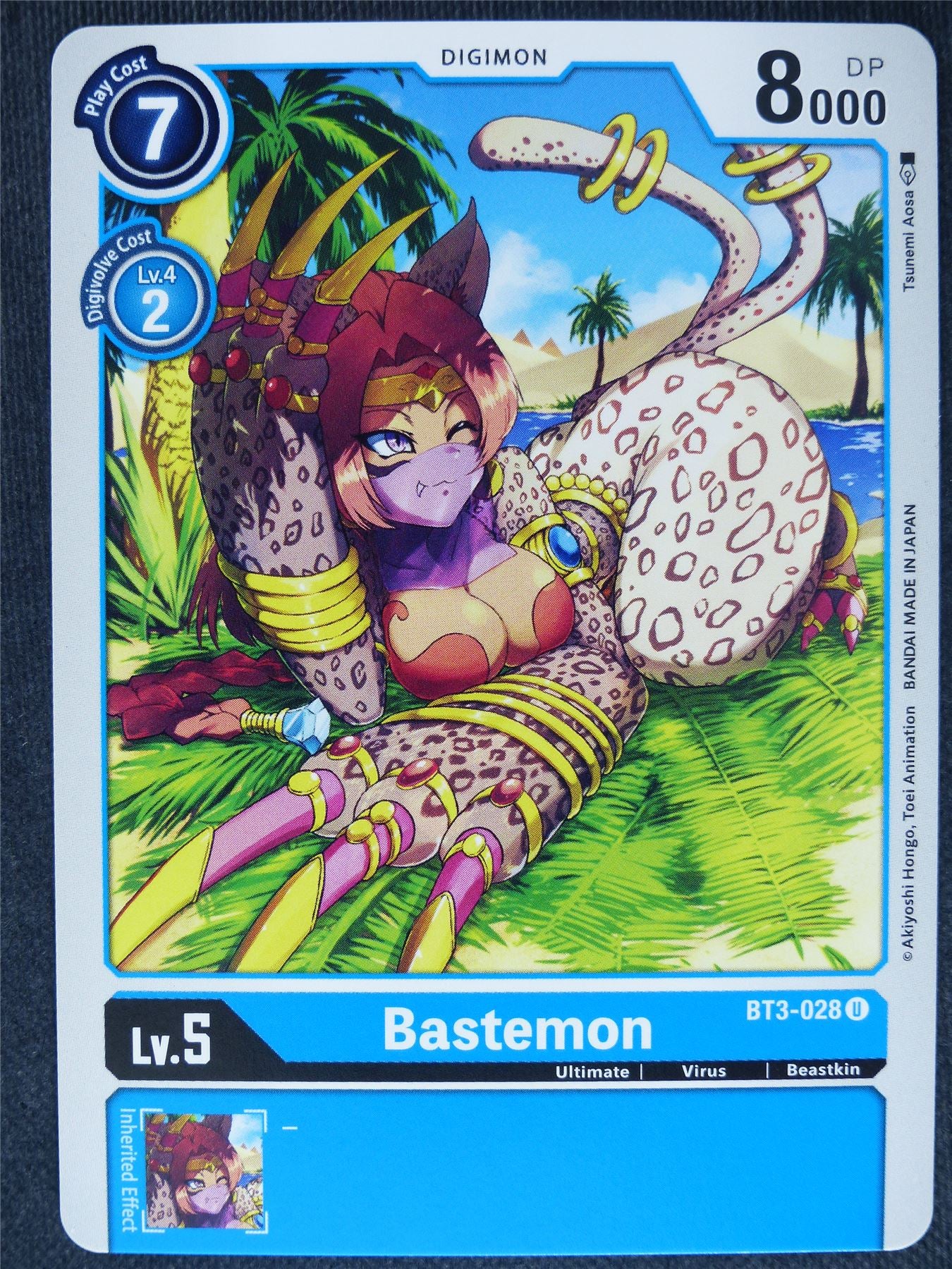 Bastemon BT3-028 U - Digimon Cards #PX