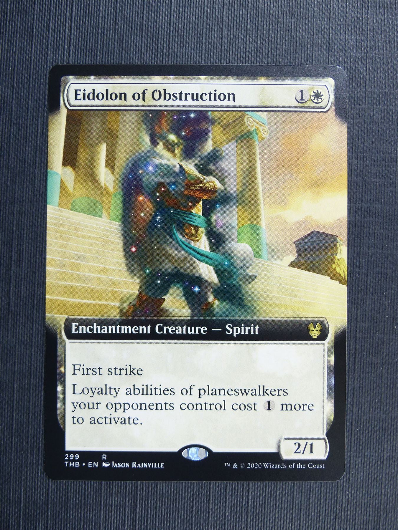 Eidolon of Obstruction Extended Art  #3H0
