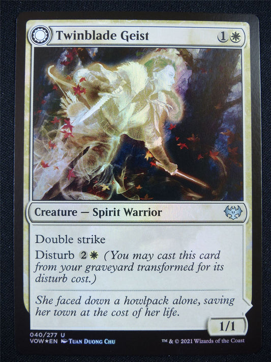 Twinblade Geist Foil - Mtg Card #1MS