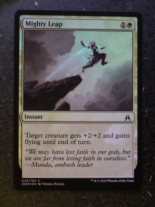 MTG Magic Cards: MIGHTY LEAP FOIL # 4I59