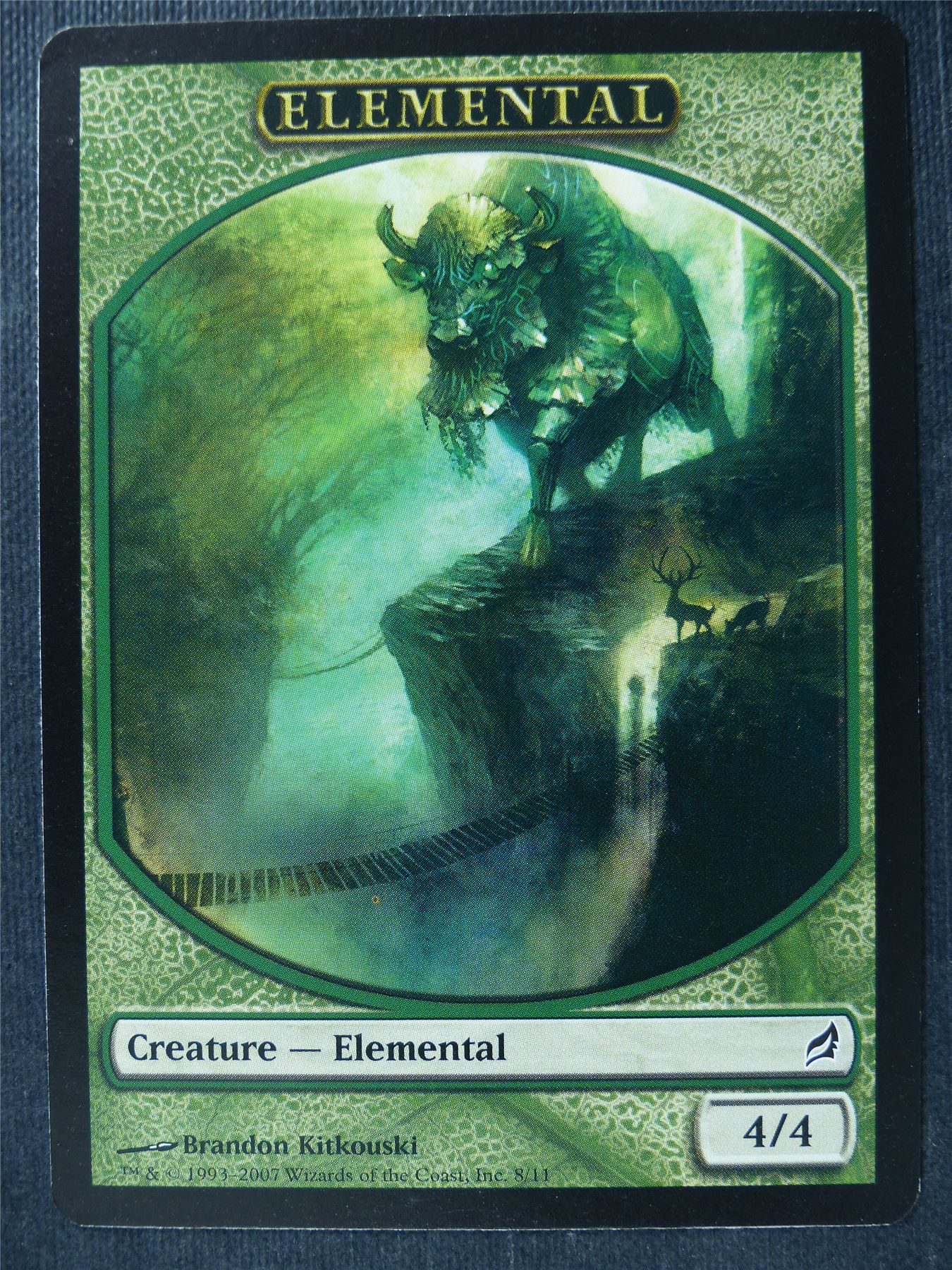 Elemental Token - Mtg Card #3WV