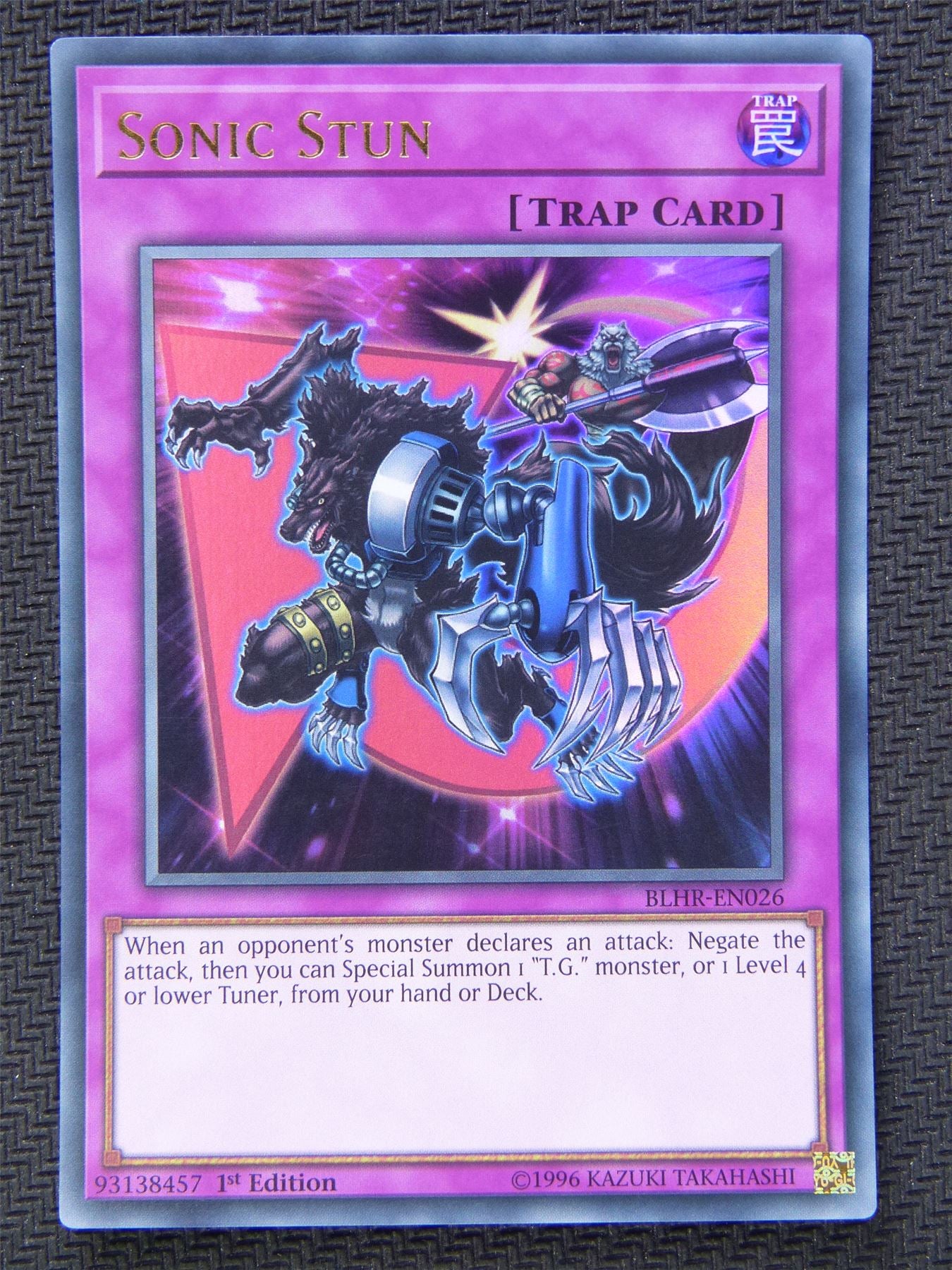 stun cards yugioh Sonic Stun BLHR - Ultra Rare