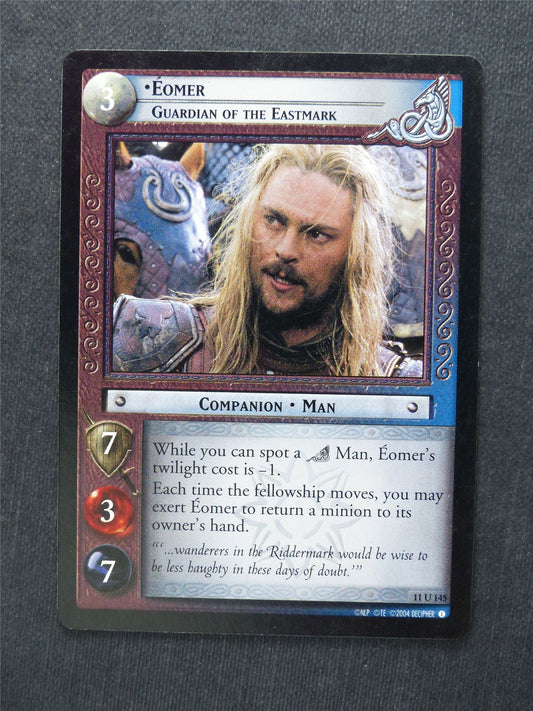 Eomer 11 U 145 - LotR Cards #2K