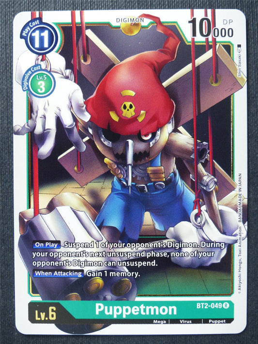 Puppetmon BT2-049 R - Digimon Cards #IX