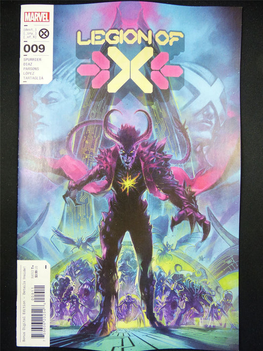 LEGION of X #9 - Mar 2023 Marvel Comic #1UE