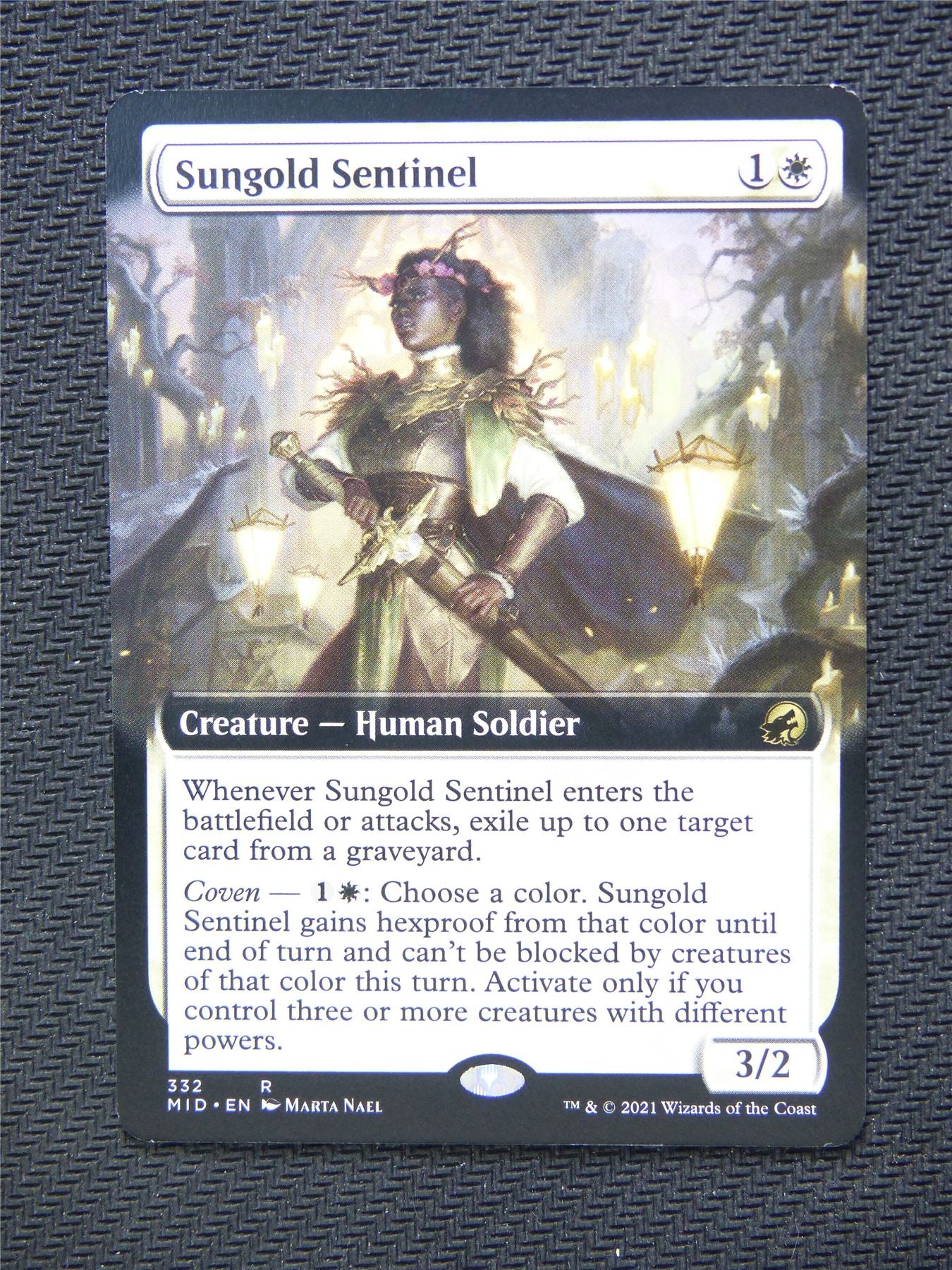 Sungold Sentinel Extended Art - Innistrad - Mtg Card #3KM