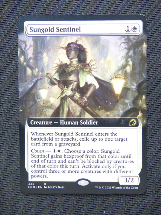 Sungold Sentinel Extended Art - Innistrad - Mtg Card #3KM