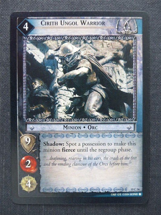 Cirith Ungol Warrior 10 C 56 - LotR Cards #O5