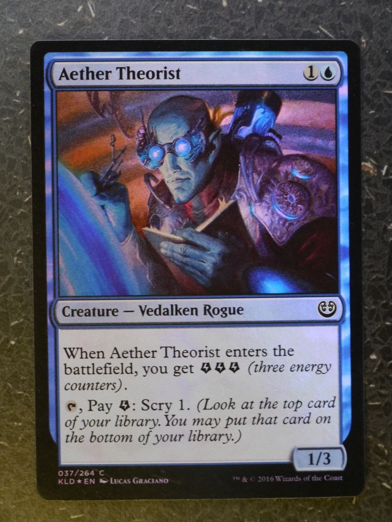 MTG Magic Cards: AETHER THEORIST # 8A22