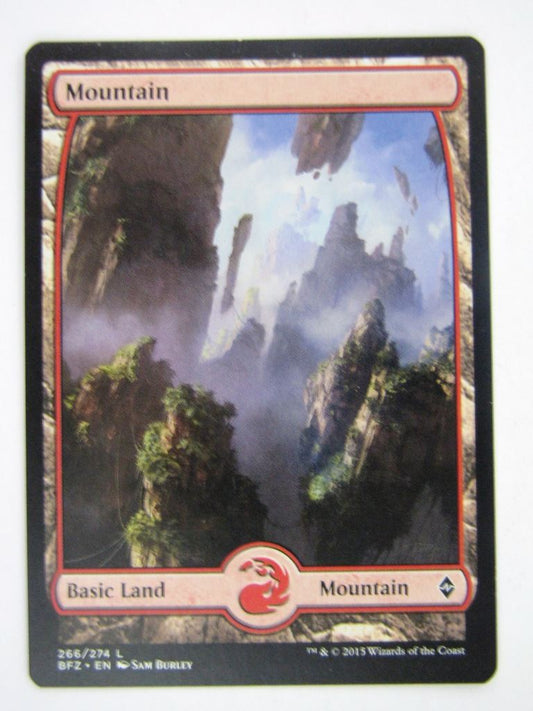 MTG Magic Cards: MOUNTAIN 266/274 # 8I46